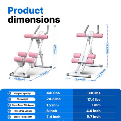 Merach Dual Track Ab Trainer