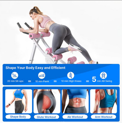 Merach Dual Track Ab Trainer